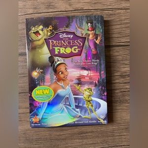 The Princess and the Frog DVD video
